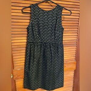 Loft 00P black sleeveless dress